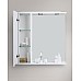 Зеркало со шкафом BelBagno MARINO-SPC-600/750-1A-BL-P-R 60 с подсветкой Bianco Lucido