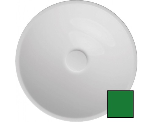 Раковина ISVEA SistemaY Soft накладная 450x450x120 изумрудный матовый 10SY66045SV-2P