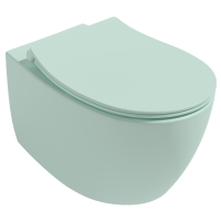 Унитаз ISVEA Sentimenti Neo подвесной 363x510x400 мятно-зеленый матовый 10AR02010SV-2T