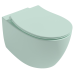 Унитаз ISVEA Sentimenti Neo подвесной 363x510x400 мятно-зеленый матовый 10AR02010SV-2T