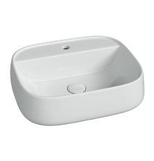 Раковина подвесная Ceramicanova Источник (Fonte) с отверстием под смеситель 500x420x145 белый