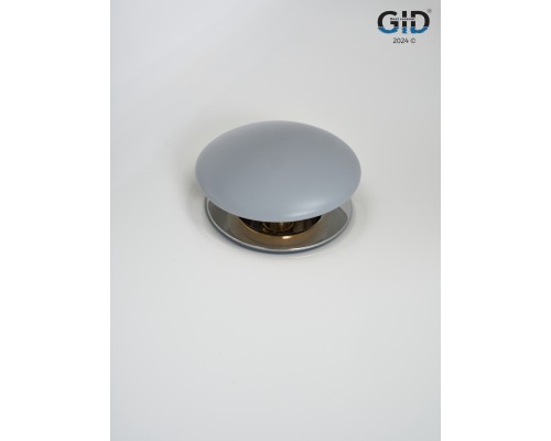 Серый матовый керамический донный клапан Gid Gmh100 74401k