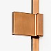 Дверь в нишу NEW TRENDY AVEXA COPPER BRUSHED 130x200 EXK-3542 брашированная медь