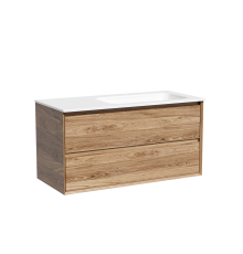 Тумба подвесная SANCOS Marmi 2.0 правая, 995х445х520 , дуб чарльстон MR2.0100RECH
