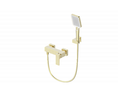 Смеситель для душа Wonzon&Woghand, Брашированное золото