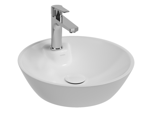 Раковина ISVEA SistemaY Soft накладная 450x450x120 белый 10SY65045SV