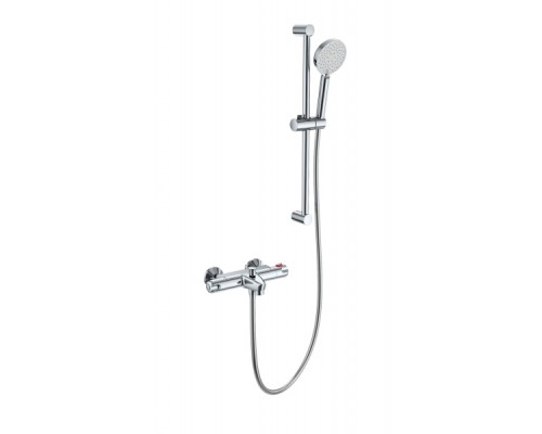 Смеситель для ванны с душевым гарнитуром и термостатом Wonzon&Woghand, Хром