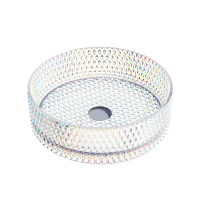 Чаша накладная круглая Ceramica Nova Cristal 36x36 неон