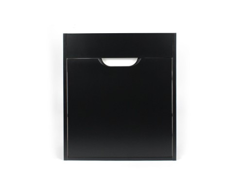 Тумба под раковину подвесная Uperwood Modul 60х21х60 см, черная матовая