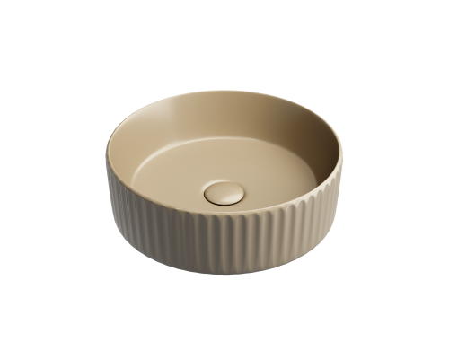 Раковина-чаша накладная Ceramicanova капучино матовый Element 360x360x115