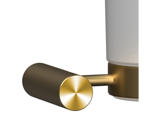 Настенный держатель для зубных щеток Raiber premium RPG-80007 Graceful, матовое золото