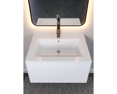 Тумба под раковину 75 см, Uperwood Parma Premium, белая