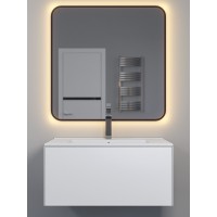 Тумба под раковину 75 см, Uperwood Parma Premium, белая