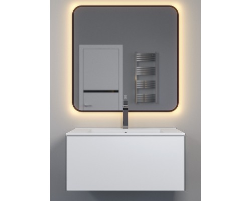 Тумба под раковину 75 см, Uperwood Parma Premium, белая