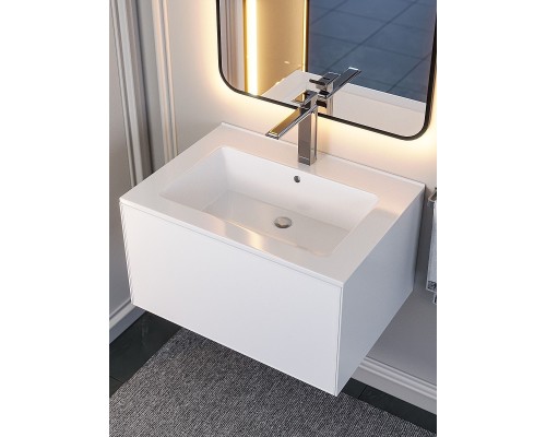 Тумба под раковину 75 см, Uperwood Parma Premium, белая