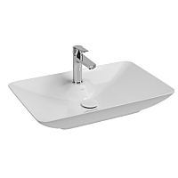 Раковина ISVEA SistemaY Clear накладная 644x395x125 изумрудный матовый 10SY50065SV-2P