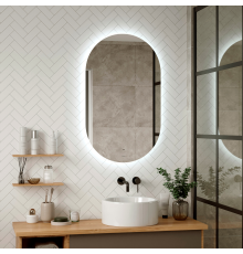 Зеркало Reflection Look с бесконтактным сенсором, диммером, холодная подсветка 60х100