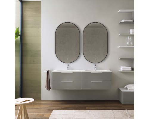 Зеркало LED Vincea VLM-3AU100B 600х1000 c сенсорным выключателем и диммером