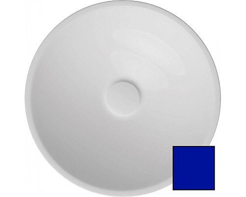 Раковина ISVEA SistemaY Soft накладная 450x450x120 синий матовый 10SY66045SV-2Z