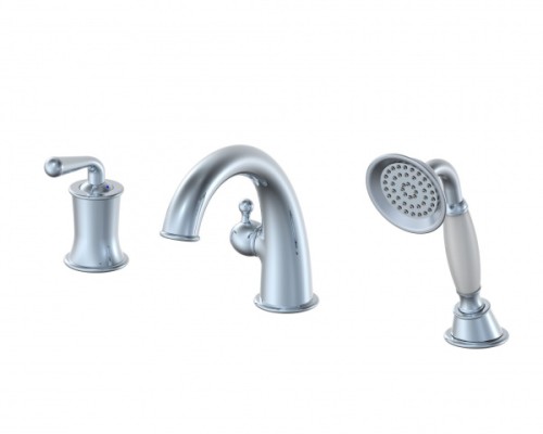 Смеситель на борт ванны Wonzon&Woghand, Хром