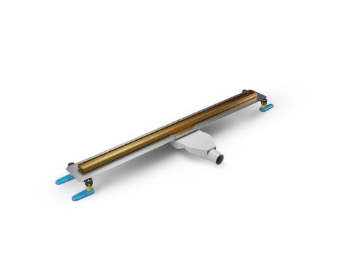 Душевой трап NEW TRENDY GOLD BRUSHED 70 см брашированное золото