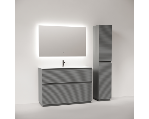 Тумба под раковину Напольная Sancos Folk Floor 119.5 FL120FES Ergraut soft