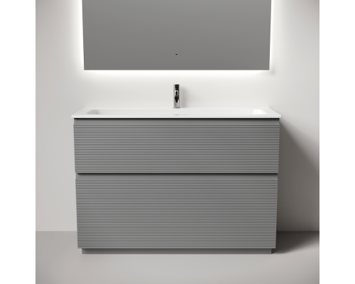 Тумба под раковину Напольная Sancos Folk Floor 119.5 FL120FES Ergraut soft