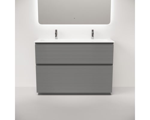 Тумба под раковину Напольная Sancos Folk Floor 119.5 FL120FES Ergraut soft