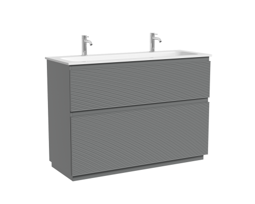 Тумба под раковину Напольная Sancos Folk Floor 119.5 FL120FES Ergraut soft