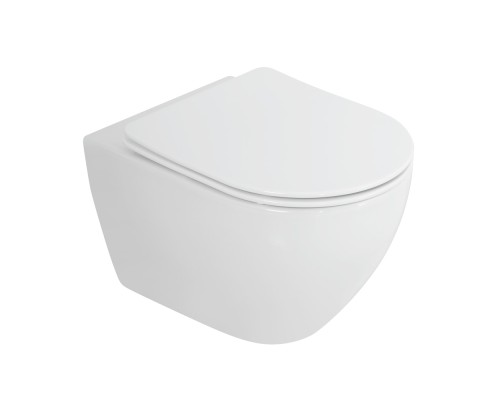 Унитаз Cezares Stylus-Tor CZR-6601-TH-TOR/CZR-2316-SC подвесной с сиденьем Микролифт