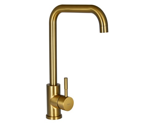 Cмеситель для кухни Raiber premium RPG-013 Graceful, матовое золото