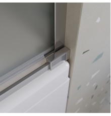 Шторка на ванну Cezares Tandem Soft 170 TANDEM-SOFT-VF-2-170/145-P-Cr Хром