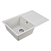 Мойка для кухни кварцевая Paulmark Flugen PM217850-WH