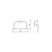 Полотенцедержатель ALTROBAGNO Корпозо (Corposo) 081312 Gl