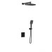 Душевой комплект Vincea VSFW-321MT1MB встраиваемый, термостат, двухрежимный, черный
