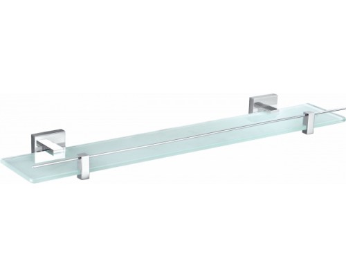 Стеклянная полка для ванной Wonzon&Woghand, Хром