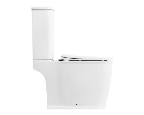 Унитаз компакт BelBagno Prado без бачка с сиденьем Микролифт