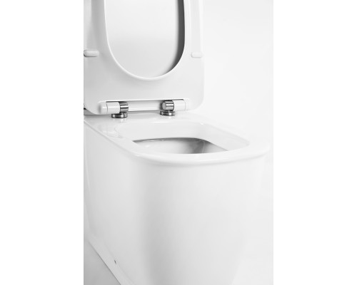 Унитаз компакт BelBagno Prado без бачка с сиденьем Микролифт