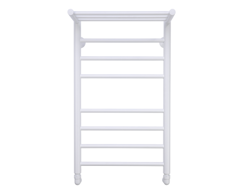 Полотенцесушитель водяной Comfysan Luce W-8 80/40 с полкой, белый