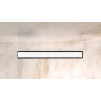 Душевой лоток BelBagno Luce BB-LD-LUCE-60-BIANCO с Белой матовой решеткой / под плитку