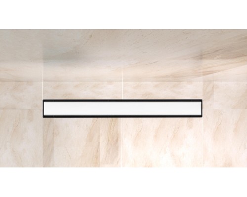 Душевой лоток BelBagno Luce BB-LD-LUCE-60-BIANCO с Белой матовой решеткой / под плитку