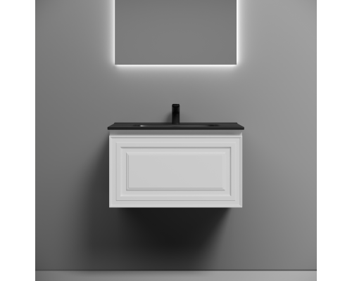 Тумба под раковину подвесная Sancos Very 69х44х40,, с доводчиками, Bianco, VR70W