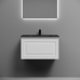 Тумба под раковину подвесная Sancos Very 69х44х40,, с доводчиками, Bianco, VR70W