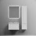 Тумба под раковину подвесная Sancos Very 69х44х40,, с доводчиками, Bianco, VR70W