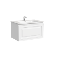 Тумба под раковину подвесная Sancos Very 69х44х40,, с доводчиками, Bianco, VR70W