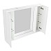 Зеркало со шкафом BelBagno MARINO-SPC-1000/750-2A-BL-P 100 с подсветкой Bianco Lucido