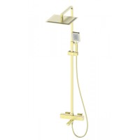 Душевая система с термостатом Wonzon&Woghand, Брашированное золото