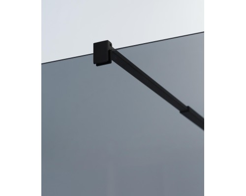 Душевая перегородка Cezares Liberta 90 LIBERTA-L-1-90-GR-NERO Черный матовый