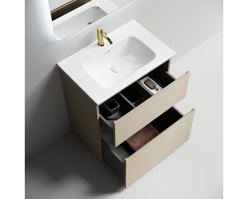 Тумба под раковину Напольная Sancos Folk Floor 69 FL70FCP Капучино