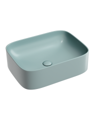 Чаша накладная прямоугольная Ceramica Nova Element 50x38 Зеленый Матовый